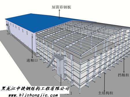 黑龙江钢结构粮库